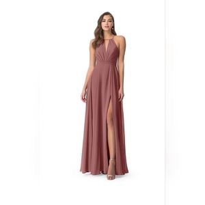 Azazie Evalleen dress - Desert Rose